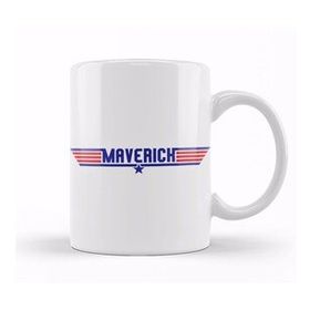 Baskı Dükkanı Top Gun Maverick Text Kupa Bardak
