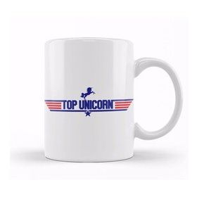 Baskı Dükkanı Top Unicorn Top Gun Mix Kupa Bardak