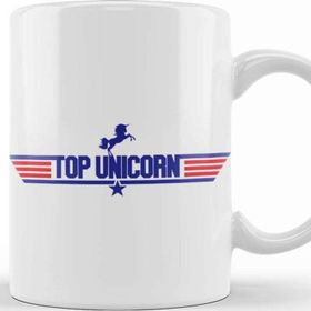 Baskı Dükkanı Top Unicorn Top Gun Mix Kupa Bardak