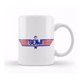 Baskı Dükkanı Topgun Genji Overwatch Kupa Bardak