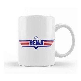 Baskı Dükkanı Topgun Genji Overwatch Kupa Bardak
