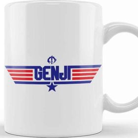 Baskı Dükkanı Topgun Genji Overwatch Kupa Bardak