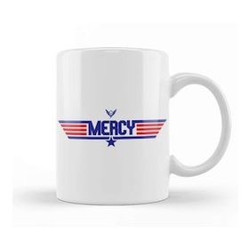 Baskı Dükkanı Topgun Mercy Overwatch Kupa Bardak