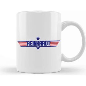 Baskı Dükkanı Topgun Reinhardt Overwatch Kupa Bardak