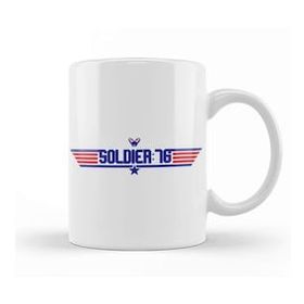 Baskı Dükkanı Topgun Soldier 76 Overwatch Kupa Bardak