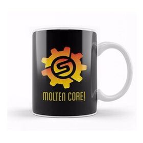 Baskı Dükkanı Torbjorn Molten Core Logo Overwatch Kupa Bardak