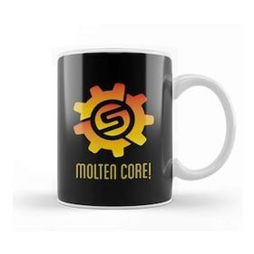 Baskı Dükkanı Torbjorn Molten Core Logo Overwatch Kupa Bardak