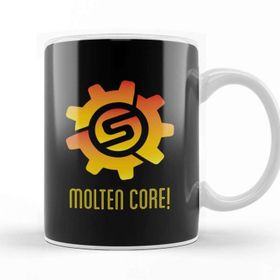 Baskı Dükkanı Torbjorn Molten Core Logo Overwatch Kupa Bardak