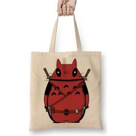Baskı Dükkanı Totoro One Piece Death Note Tokyo Ghoul Kaneki Bez Çanta