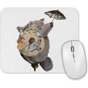 Baskı Dükkanı Totoro Takes Flight Mouse Pad
