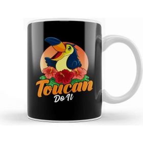 Baskı Dükkanı Toucan Do It Funny You Can Do It Pun Bird Obsessed Kupa Bardak