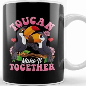 Baskı Dükkanı Toucan Do It Funny You Can Do It Pun Thumbs Up Kupa Bardak