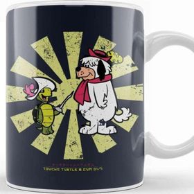 Baskı Dükkanı Touche Turtle And Dum Dum Retro Japanese Kupa Bardak