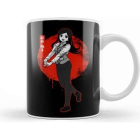 Baskı Dükkanı Touko Sakurai Red Moon Kupa Bardak