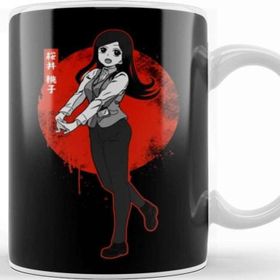 Baskı Dükkanı Touko Sakurai Red Moon Kupa Bardak