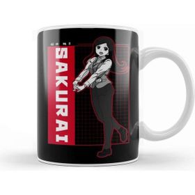 Baskı Dükkanı Touko Sakurai White Side Kupa Bardak
