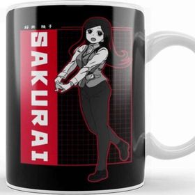 Baskı Dükkanı Touko Sakurai White Side Kupa Bardak