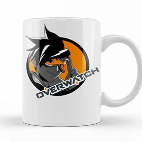 Baskı Dükkanı Tracer Overwatch Porselen Kupa