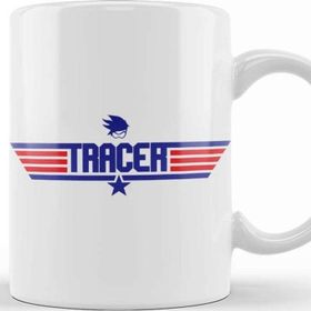 Baskı Dükkanı Tracer Overwatch Porselen Kupa