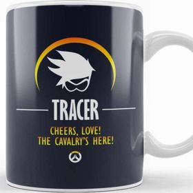 Baskı Dükkanı Tracer Overwatch Porselen Kupa