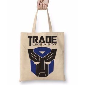 Baskı Dükkanı Trade Like A Bot Bez Çanta
