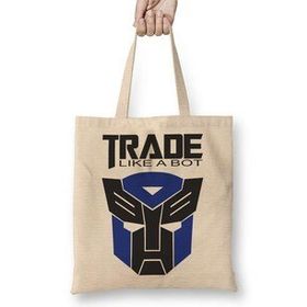 Baskı Dükkanı Trade Like A Bot Bez Çanta