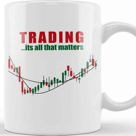 Baskı Dükkanı Trading It's All That Matters Stock Investing Kupa Bardak