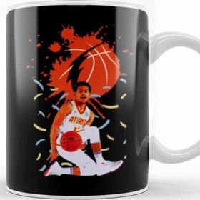 Baskı Dükkanı Trae Young Vintage Art Legend Bbasketball Gift Vintage Retro Sstyle Kupa Bardak