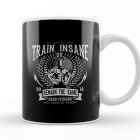 Baskı Dükkanı Train Insane Kupa Bardak