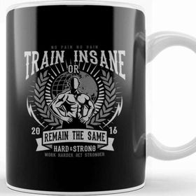Baskı Dükkanı Train Insane Kupa Bardak