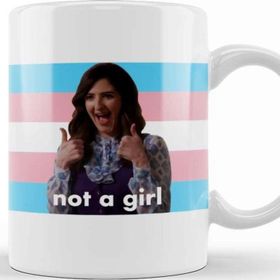 Baskı Dükkanı Trans Janet Not A Girl The Good Place Kupa