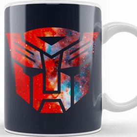 Baskı Dükkanı Transformers Galaxy Silhouette Logo Kupa