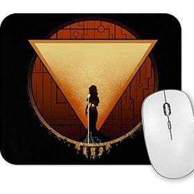 Baskı Dükkanı Transistor Red Cloudbanks Finest Mouse Pad
