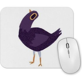 Baskı Dükkanı Trash Dove Purple Smiley Syd Weiler Mouse Pad