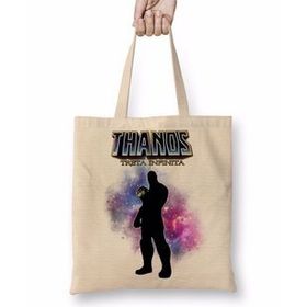 Baskı Dükkanı Treta Infinita Thanos Bez Çanta