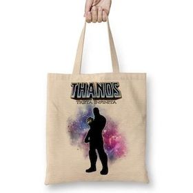 Baskı Dükkanı Treta Infinita Thanos Bez Çanta