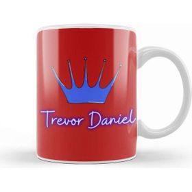 Baskı Dükkanı Trevor Daniel Logo Porselen Beyaz Kupa Bardak