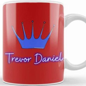 Baskı Dükkanı Trevor Daniel Logo Porselen Beyaz Kupa Bardak