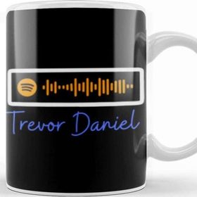 Baskı Dükkanı Trevor Daniel Porselen Beyaz Kupa Bardak