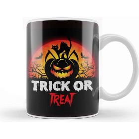 Baskı Dükkanı Trick Or Treat 04 Porselen Beyaz Kupa Bardak
