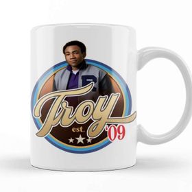 Baskı Dükkanı Troy And Abed Troy In The Morning Porselen Beyaz Kupa Bardak