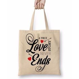 Baskı Dükkanı True Love Bez Çanta