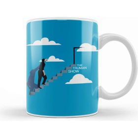 Baskı Dükkanı Truman Show Stairs Porselen Beyaz Kupa Bardak
