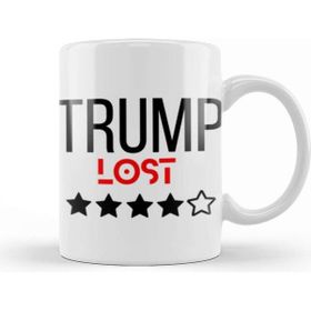 Baskı Dükkanı Trump Lost Porselen Beyaz Kupa Bardak