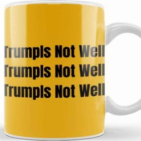 Baskı Dükkanı Trumpıs Not Well Porselen Beyaz Kupa Bardak