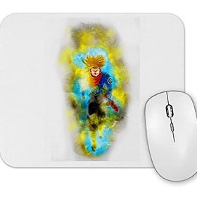 Baskı Dükkanı Trunks Super Sayajin Rage Mouse Pad
