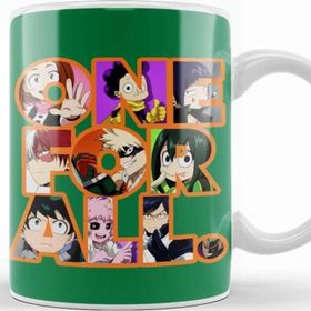Baskı Dükkanı Tsuyu Asui One For All Porselen Beyaz Kupa Bardak