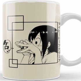 Baskı Dükkanı Tsuyu My Hero Academia Porselen Beyaz Kupa Bardak