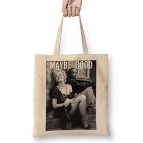 Baskı Dükkanı Tupac Marilyn Bez Çanta
