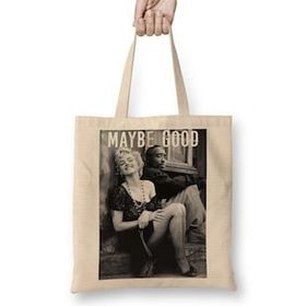 Baskı Dükkanı Tupac Marilyn Bez Çanta